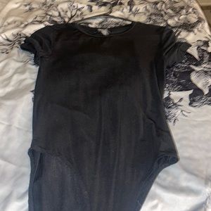 Black body suit fits amazing